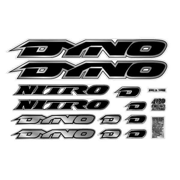 DYNO - 1995 NITRO decal set for Green frame