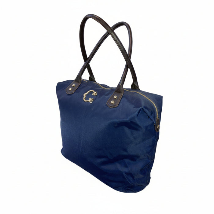 C Wonder Designer Tote Bag – Zippered Fashion Tote with Logo