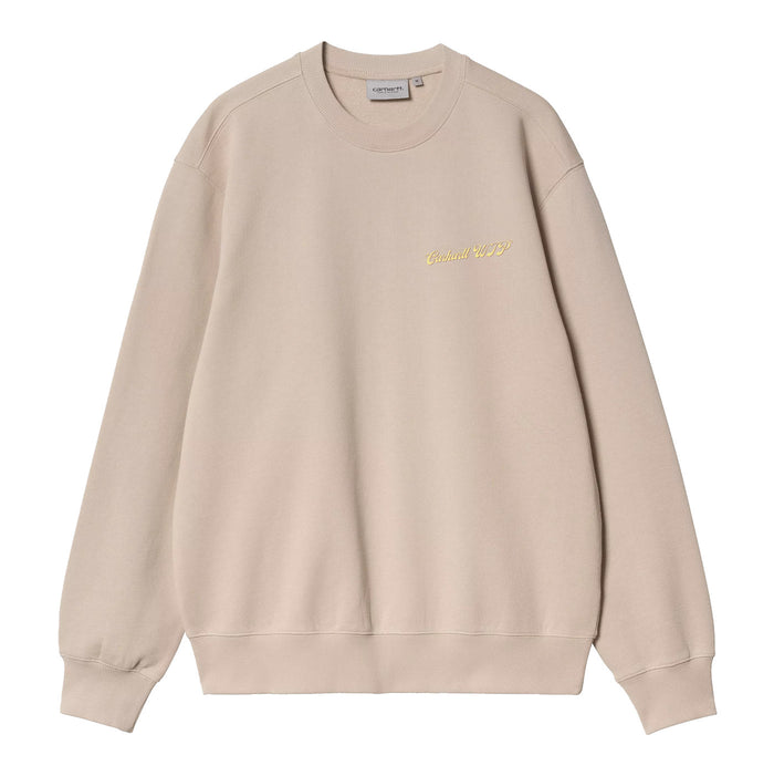 Carhartt WIP Greatest Flicks Sweat Fleur De Sel