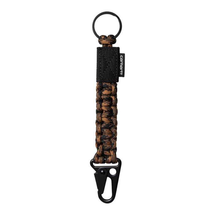 Carhartt WIP Rope Keychain Hamilton Brown/Black