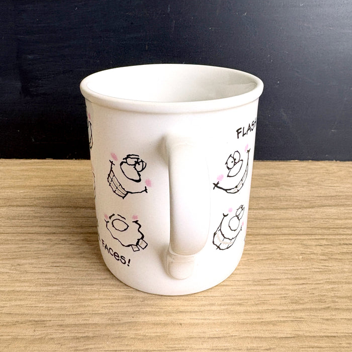 Hallmark 1985 Braces Make Beautiful Faces mug - Japan - Mug Mates - NextStage Vintage