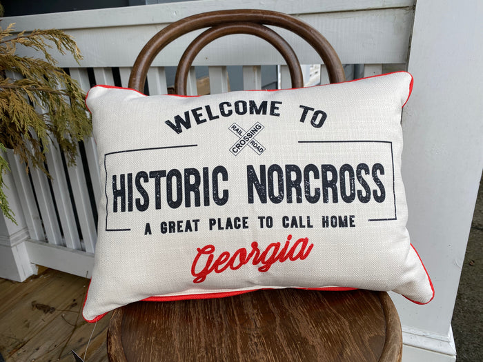 Welcome to Historic Norcross A Great Place to Call Home Georgia - Red Piping