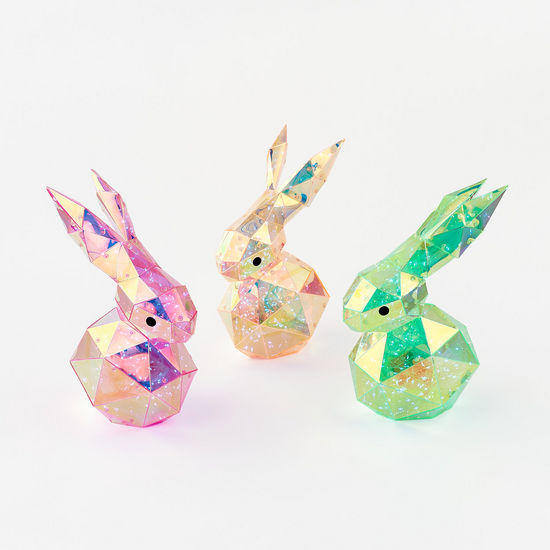 Iridescent Lit Bunny