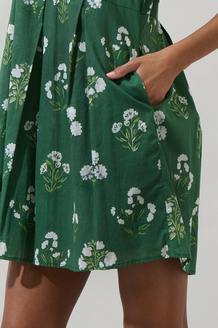 Kestrel Floral Fawna Shift Mini Dress