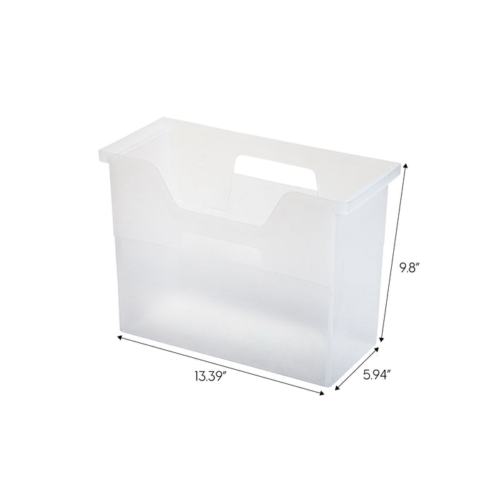 Open Lid File Box - IRIS USA