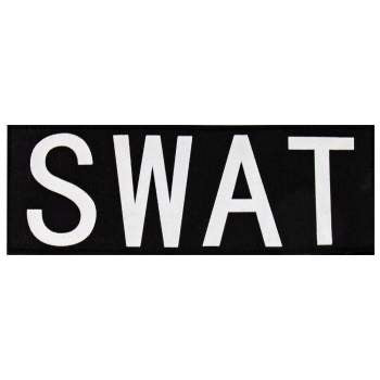 Rothco SWAT Patch With Hook Back