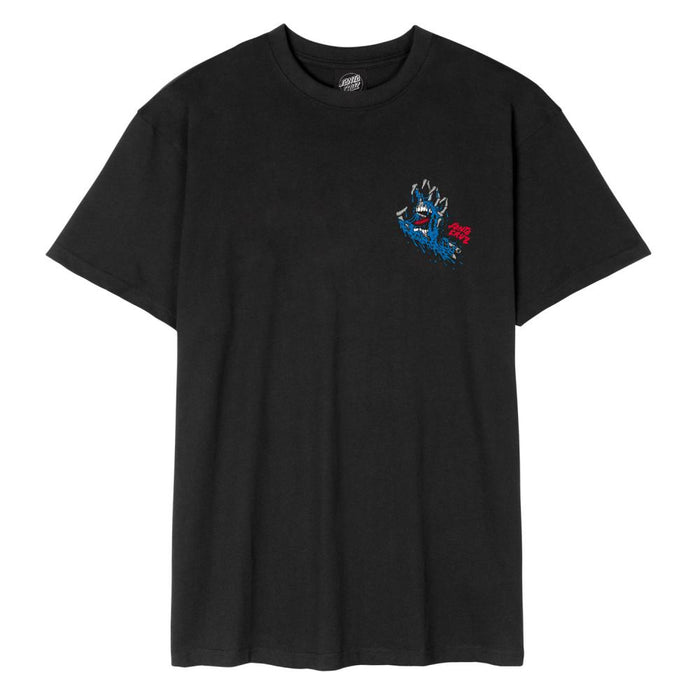 Santa Cruz Melting Hand T-Shirt Black