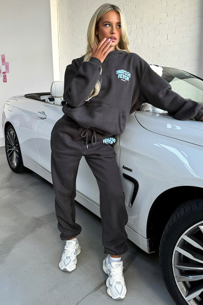 Series 5 Hoodie - Charcoal/Blue