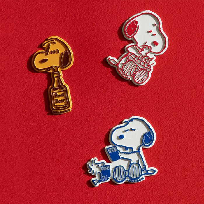 Snoopy & Woodstock "Cheers" Magnet