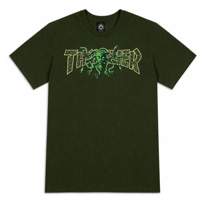 Thrasher Medusa T-Shirt Green