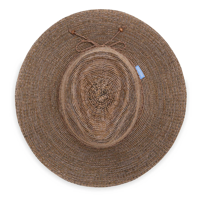 Victoria Suede Fedora Diva Hat