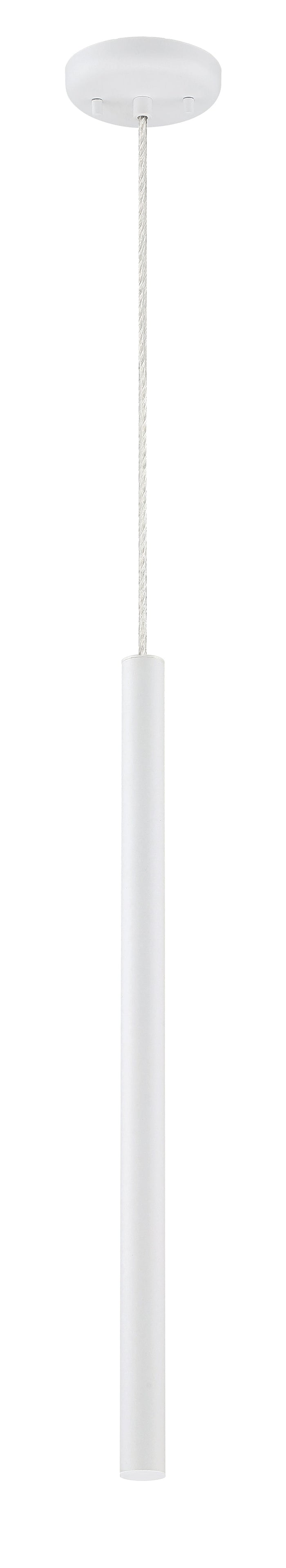 Pendant Z-Lite 917MP24-WH-LED Matte White Forest 1 Light Pendant Z-Lite