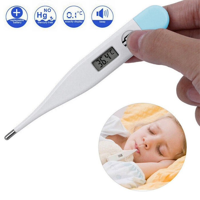 10pcs Digital Thermometer – Oral Use for Baby & Adult