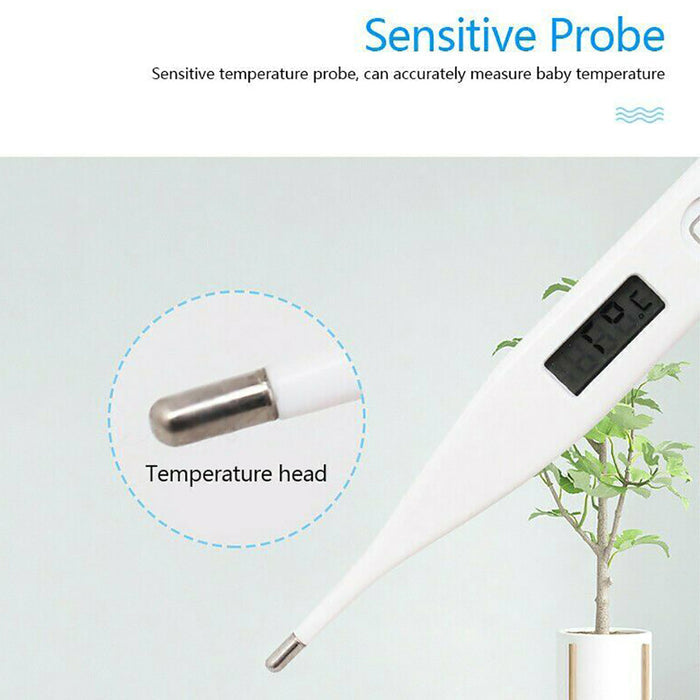 10pcs Digital Thermometer – Oral Use for Baby & Adult