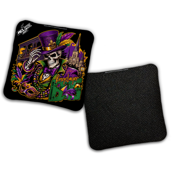 2027 BG "BOURBON STREET" - ACL Pro Stamped Cornhole Bags - SET OF 4 BAGS
