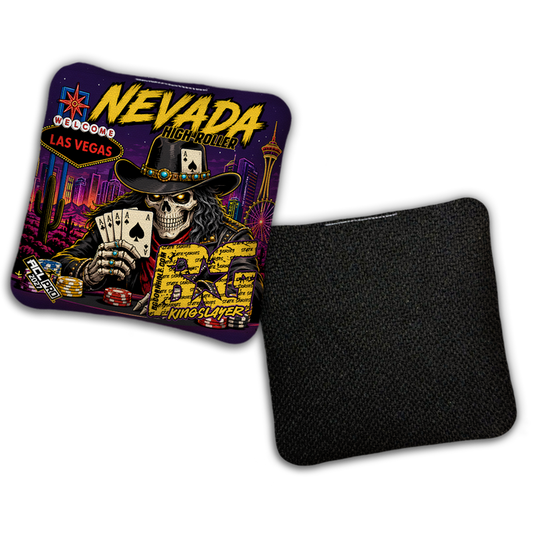 2027 BG Multiple Bag Models "NEVADA HIGH ROLLER" - ACL Pro Stamped Cornhole Bags - SET OF 4 BAGS