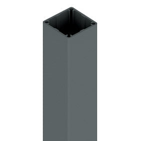 50 x 50mm Aluminium Post - 2400mm - Heavy Duty - Basalt - Image 1