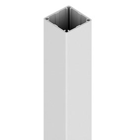 50 x 50mm Aluminium Post - 6000mm - Heavy Duty - Silver - Image 1