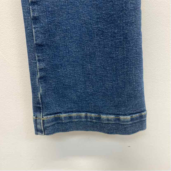 Acquaverde Size 27-0 Women's Blue Washed Flare Hem Jeans