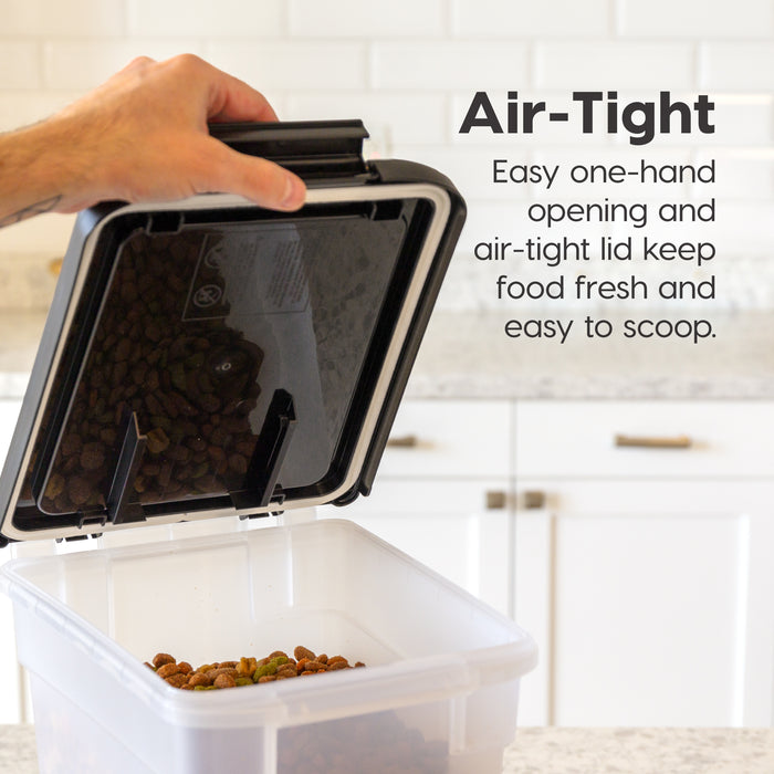 Airtight Dog Food Storage Container Up to 10 lbs - IRIS USA