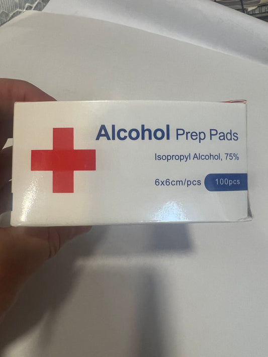 Alcohol Prep Pads, Expired but work excellent.