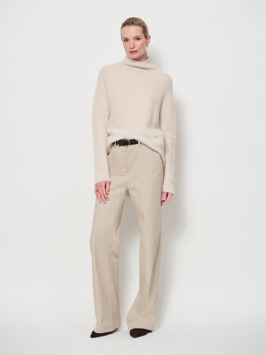 Alpaca Funnel Neck Sweater