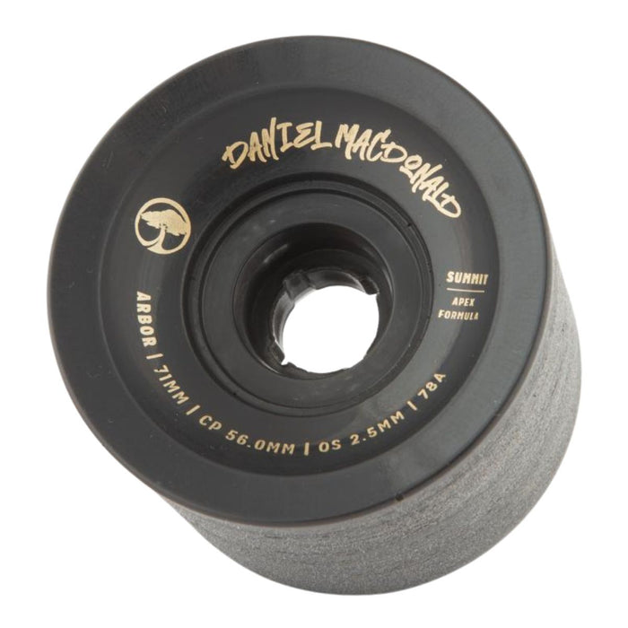 Arbor Signature Wheel Summit Daniel MacDonald 71mm 78a Black