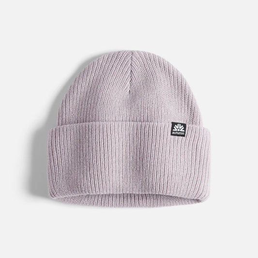 AUTUMN SIMPLE SOLID WHISPER PINK BEANIE
