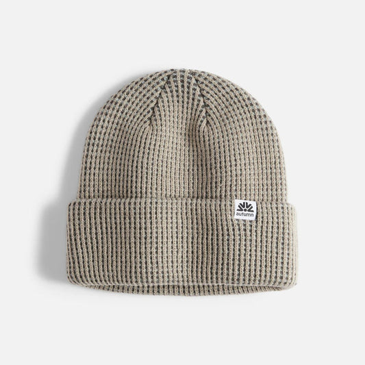 AUTUMN STATIC STEAM GREY BEANIE