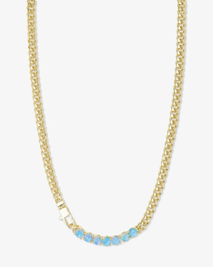 Baby Julian Loves Opals Necklace by Melinda Maria