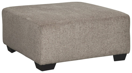 Ballinasloe 8070208 Platinum Oversized Accent Ottoman