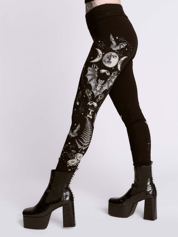Bat Bouquet Legging