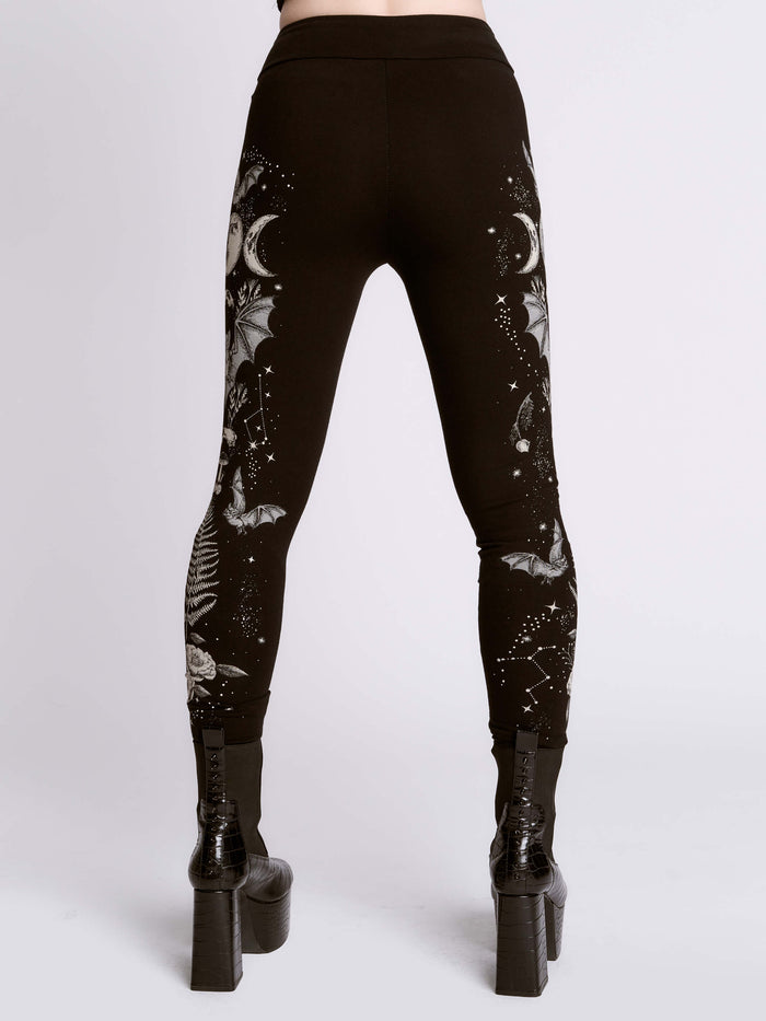 Bat Bouquet Legging