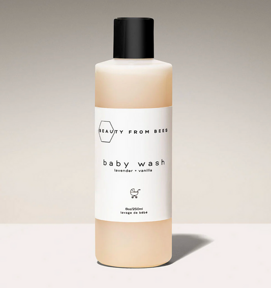 Beauty From Bees - Baby Shampoo & Body Wash 8oz - Lavender  Vanilla