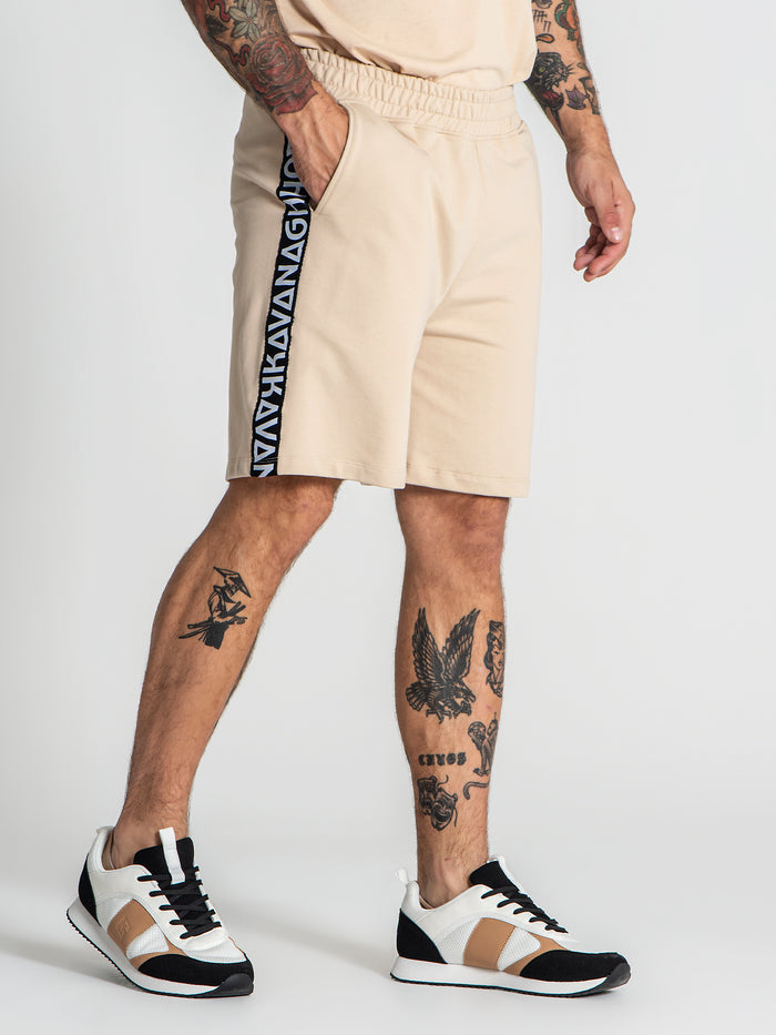 shorts / Beige Futura Shorts