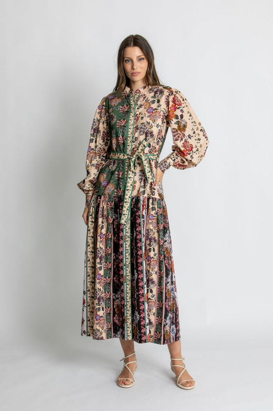 Womens Beverley Dress Multicolor 605ka128