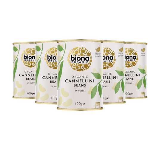 Biona Organic Cannellini Beans 400g  x 6