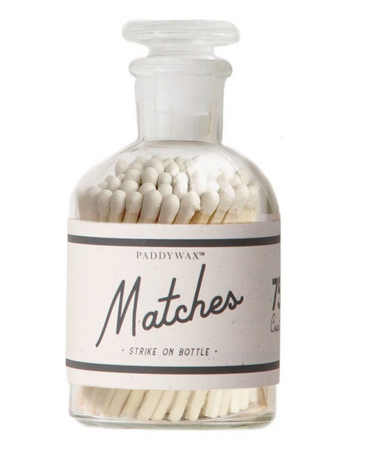 Bottle of Matches White