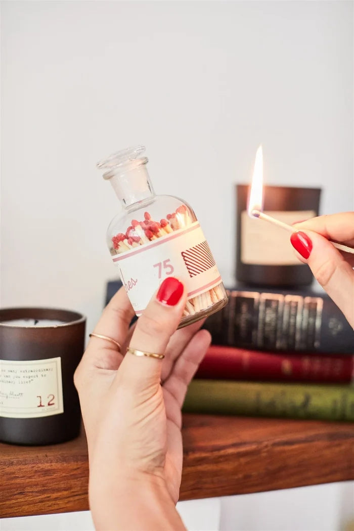 Bottle of Matches White