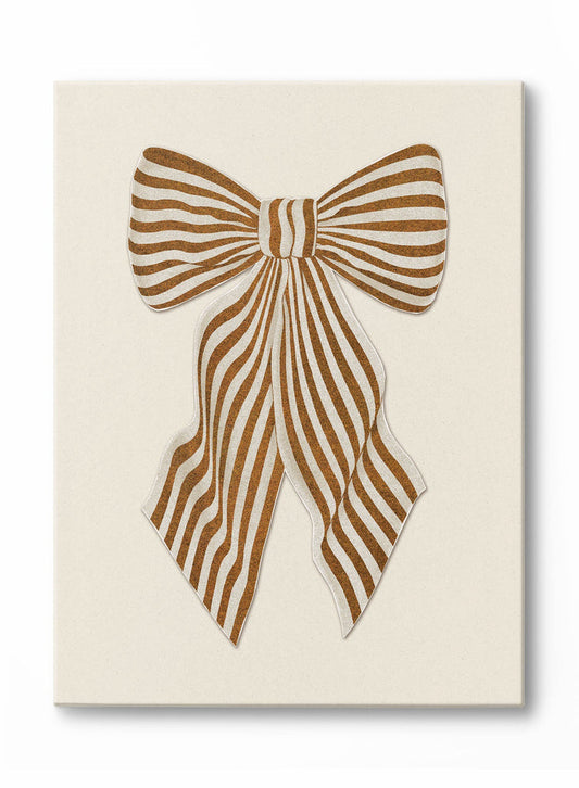Bow-tiful stripes, Canvas