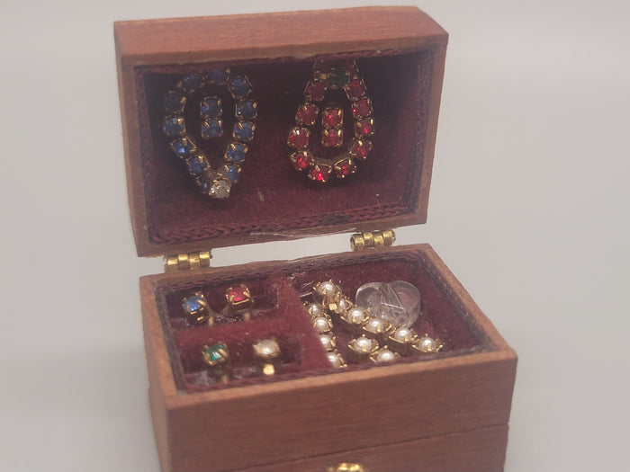 Brown Wooden Jewelry Box