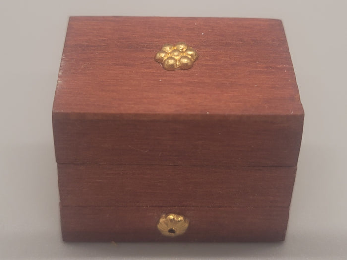 Brown Wooden Jewelry Box