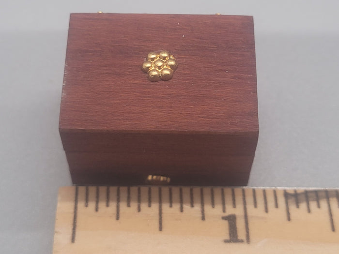 Brown Wooden Jewelry Box
