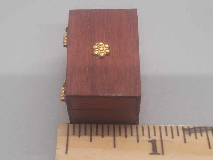 Brown Wooden Jewelry Box
