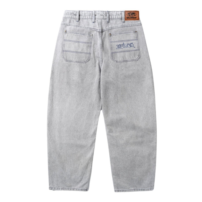 Butter Goods Encounter Denim Jeans Washed Soft Grey