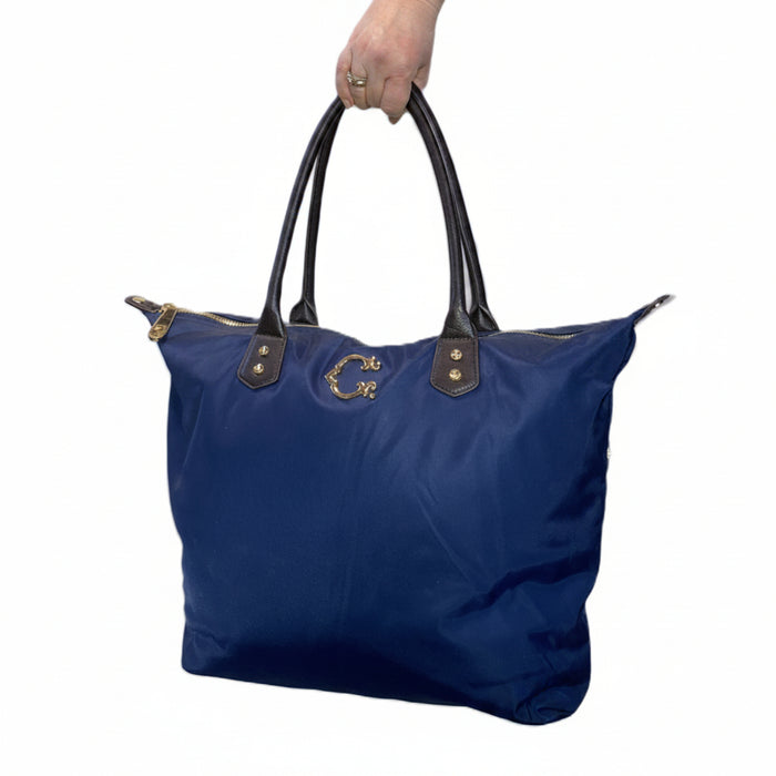 C Wonder Designer Tote Bag – Zippered Fashion Tote with Logo