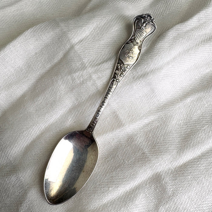 California state seal spoon by Oneida Community - A1 X - NextStage Vintage