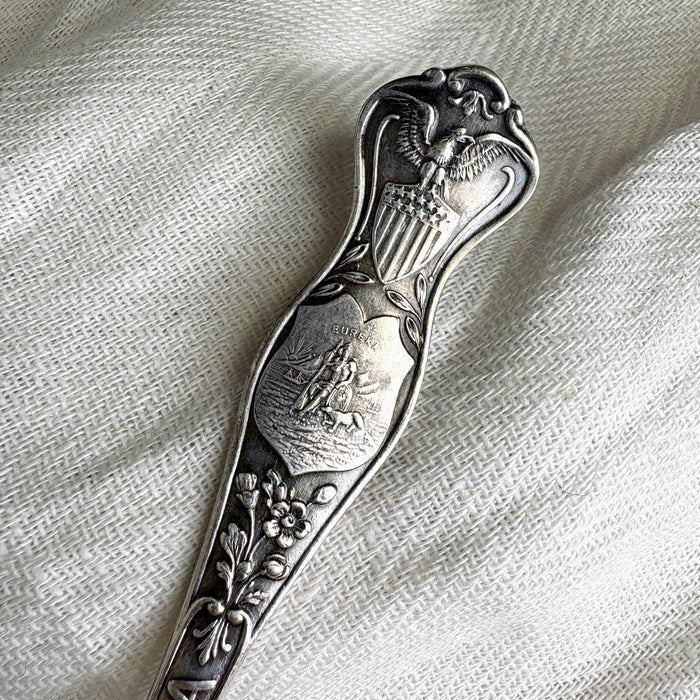California state seal spoon by Oneida Community - A1 X - NextStage Vintage