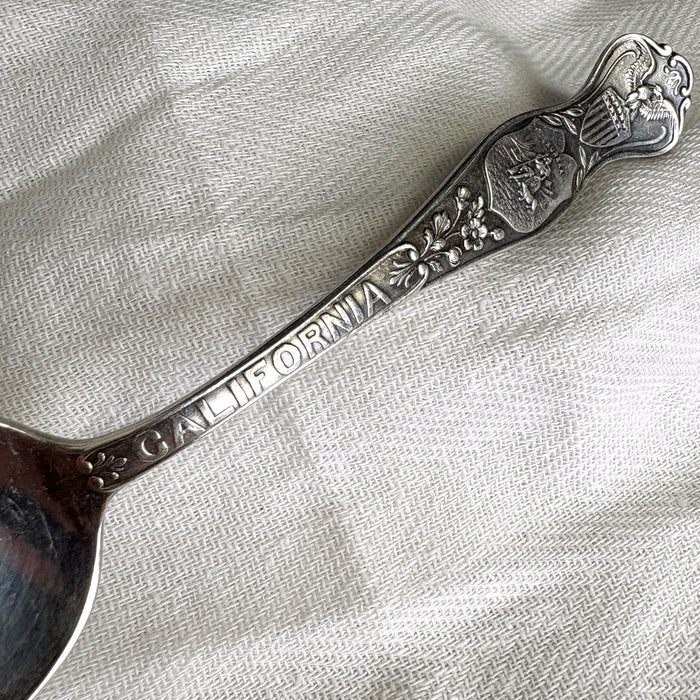 California state seal spoon by Oneida Community - A1 X - NextStage Vintage