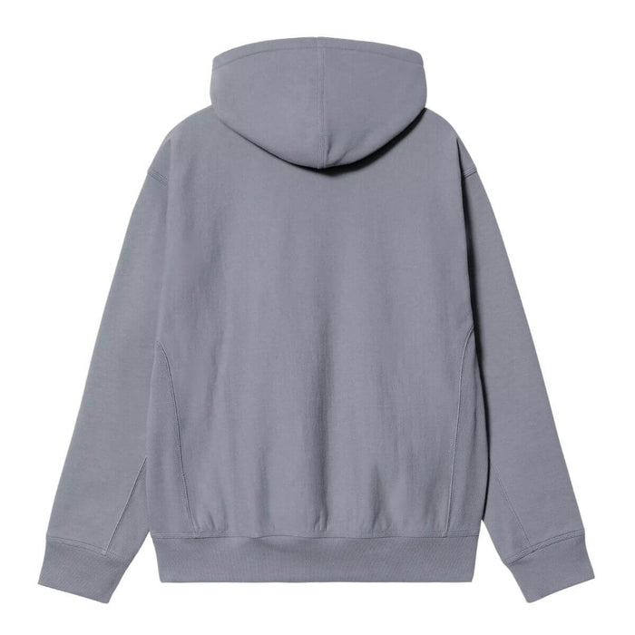 Carhartt WIP American Script Hoodie Shady Blue